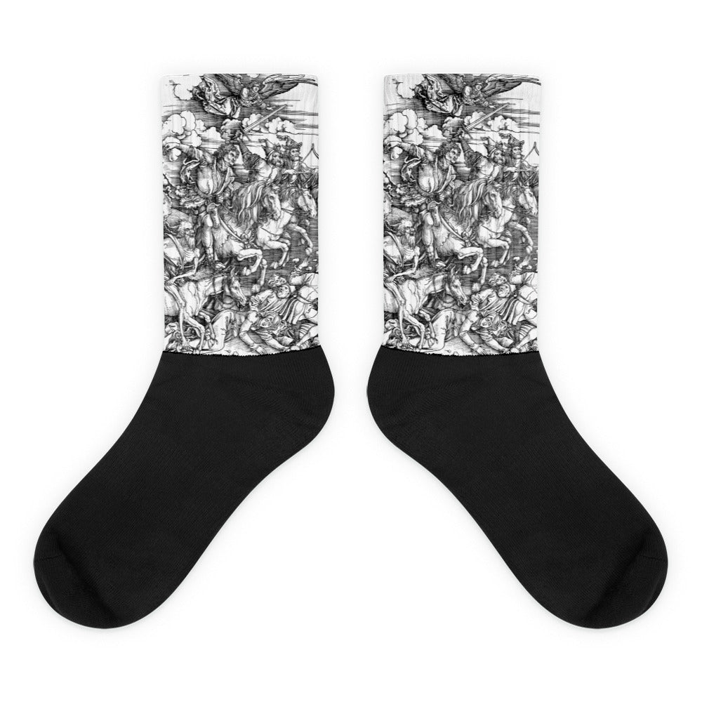 The Four Horsemen of the Apocalypse Albrecht Dürer Socks