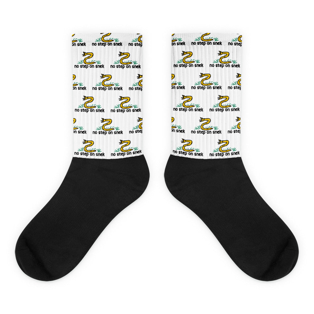 No Step On Snek Socks