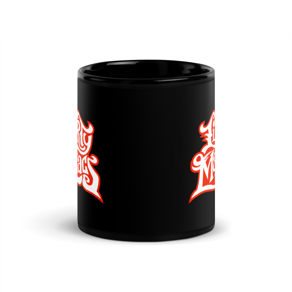 Liberty Maniacs Black Glossy Mug