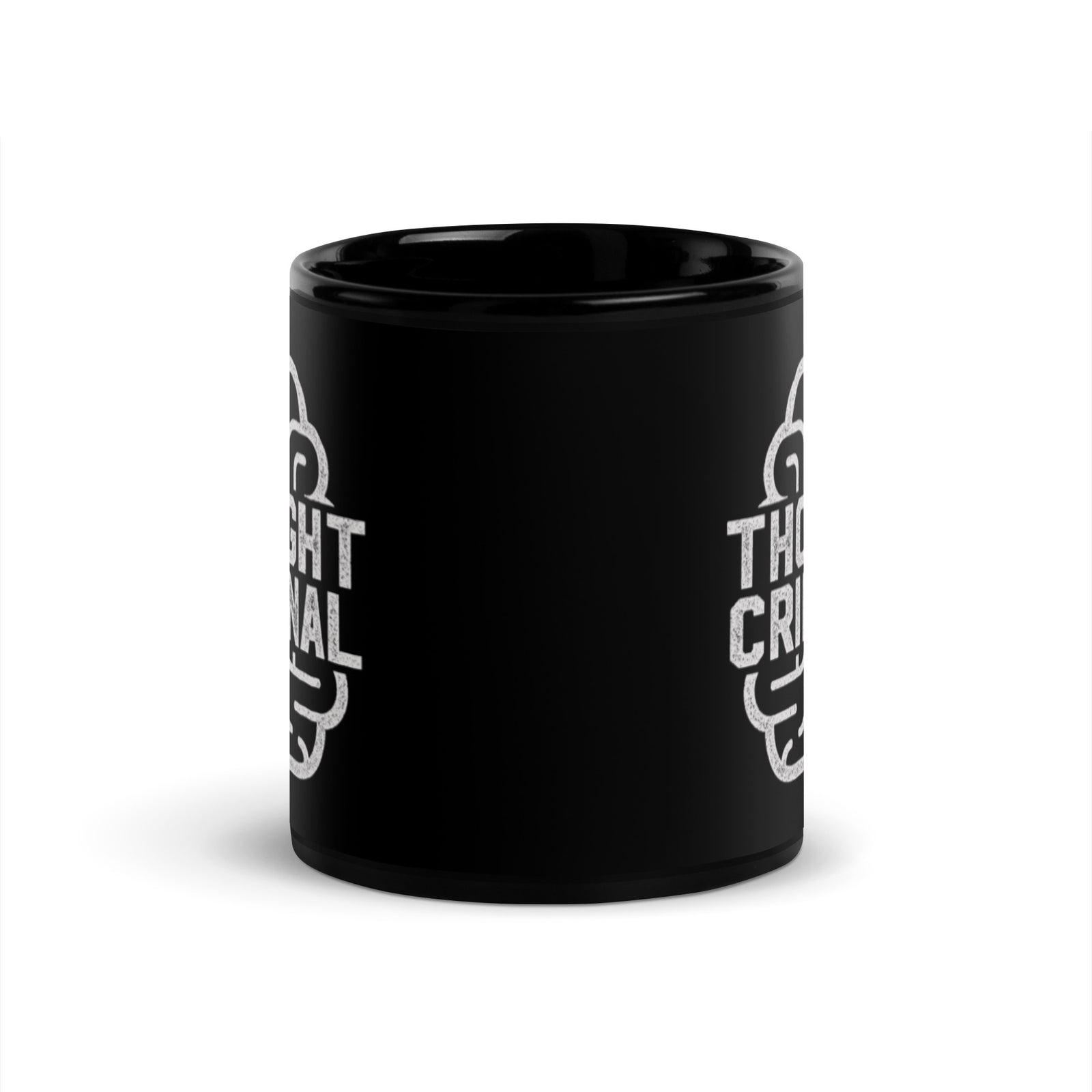 Thought Criminal Black Mug