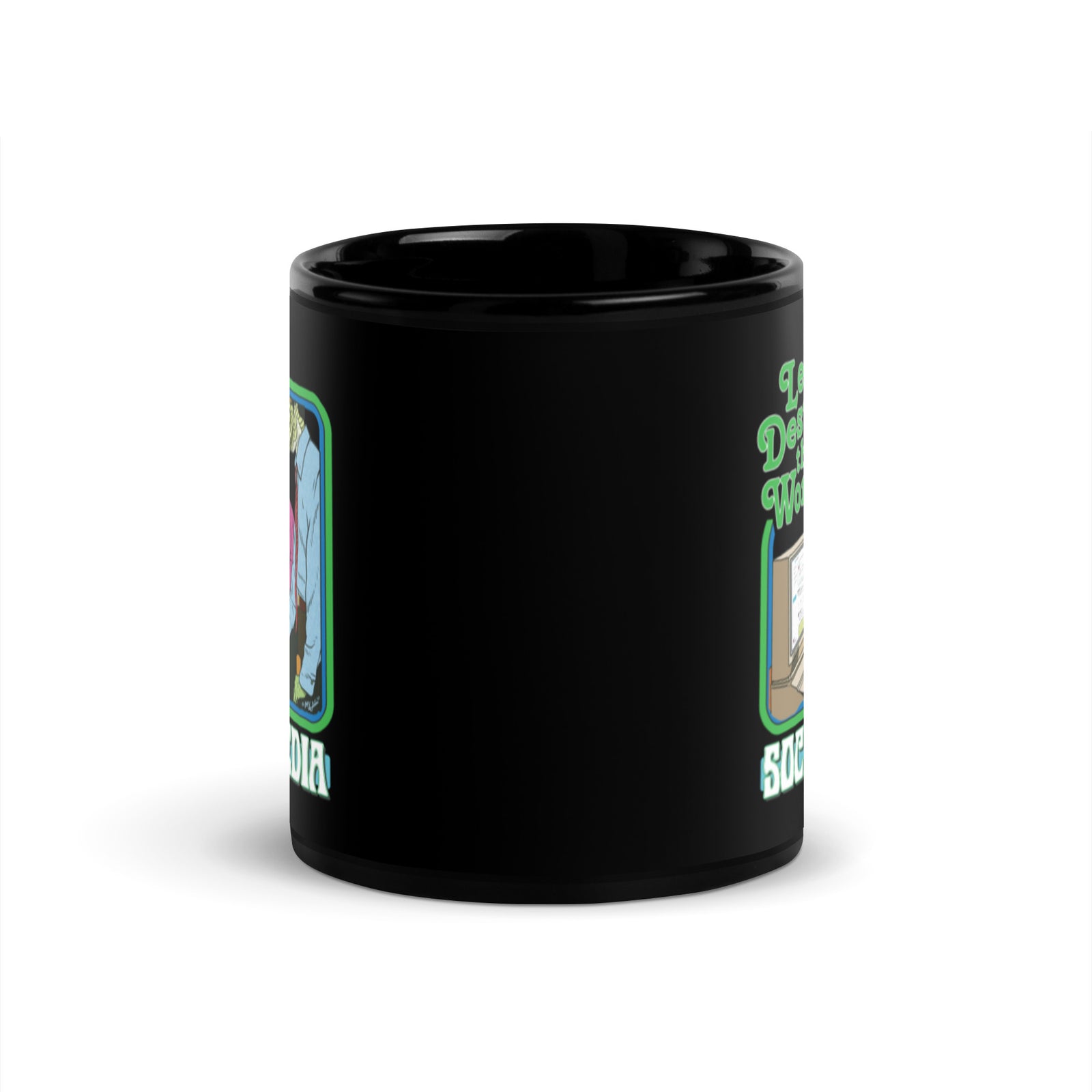 Let’s Destroy the World with Social Media Mug