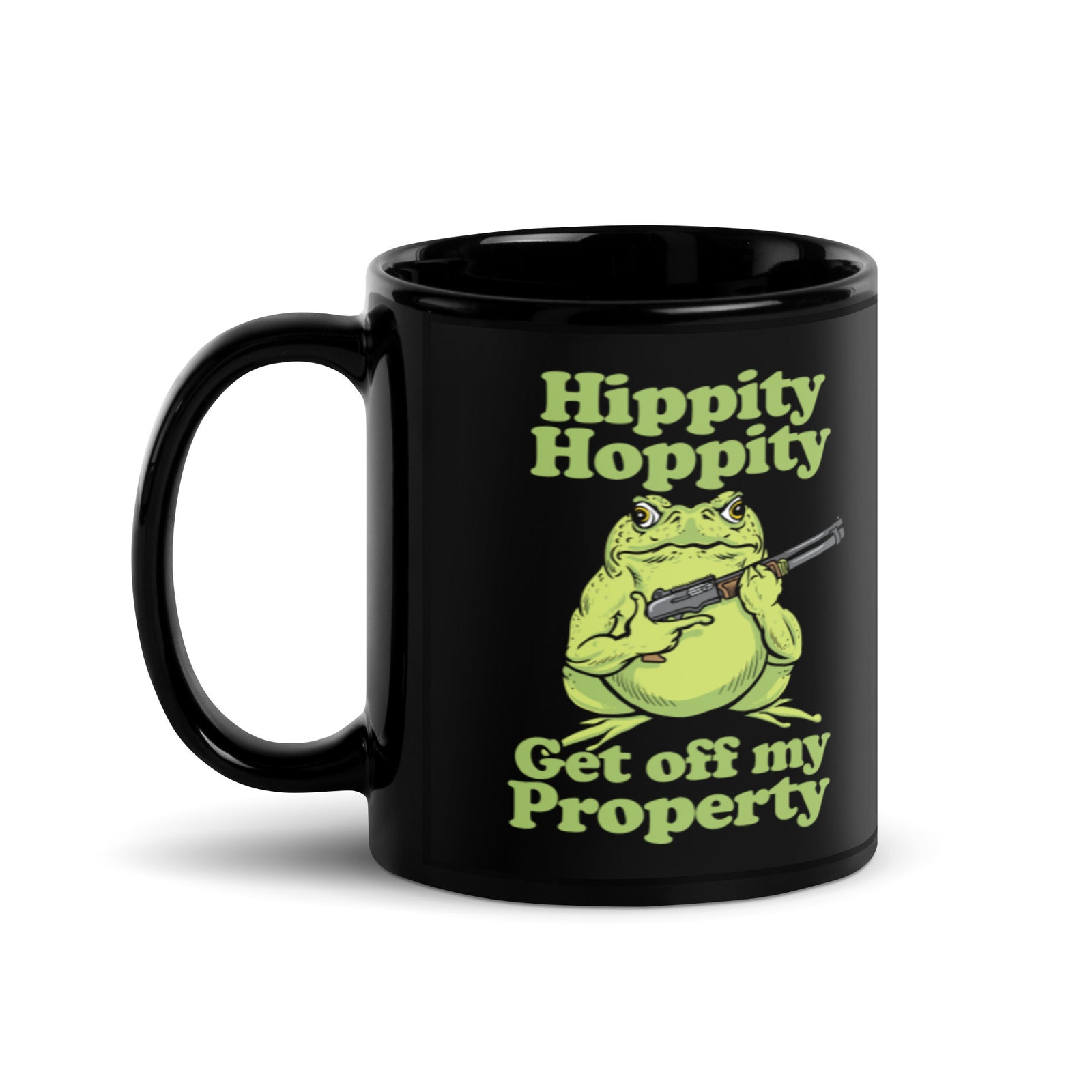 Hippity Hoppity Get Off My Property Coffee Mug