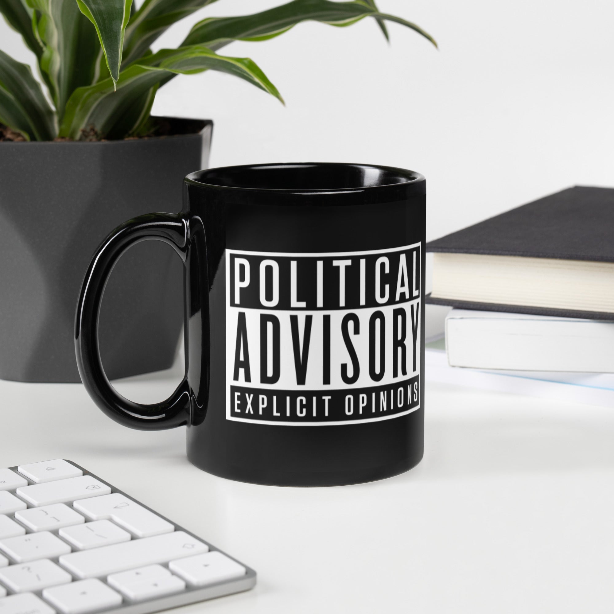 Political Advisory Explicit Opinions Mug
