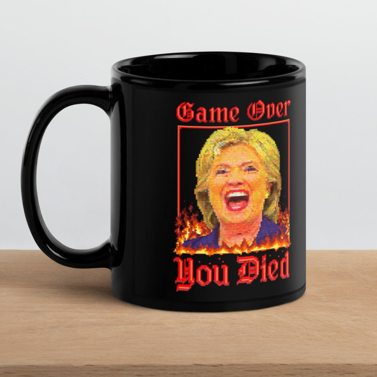 Game Over You Died Hillary Mug