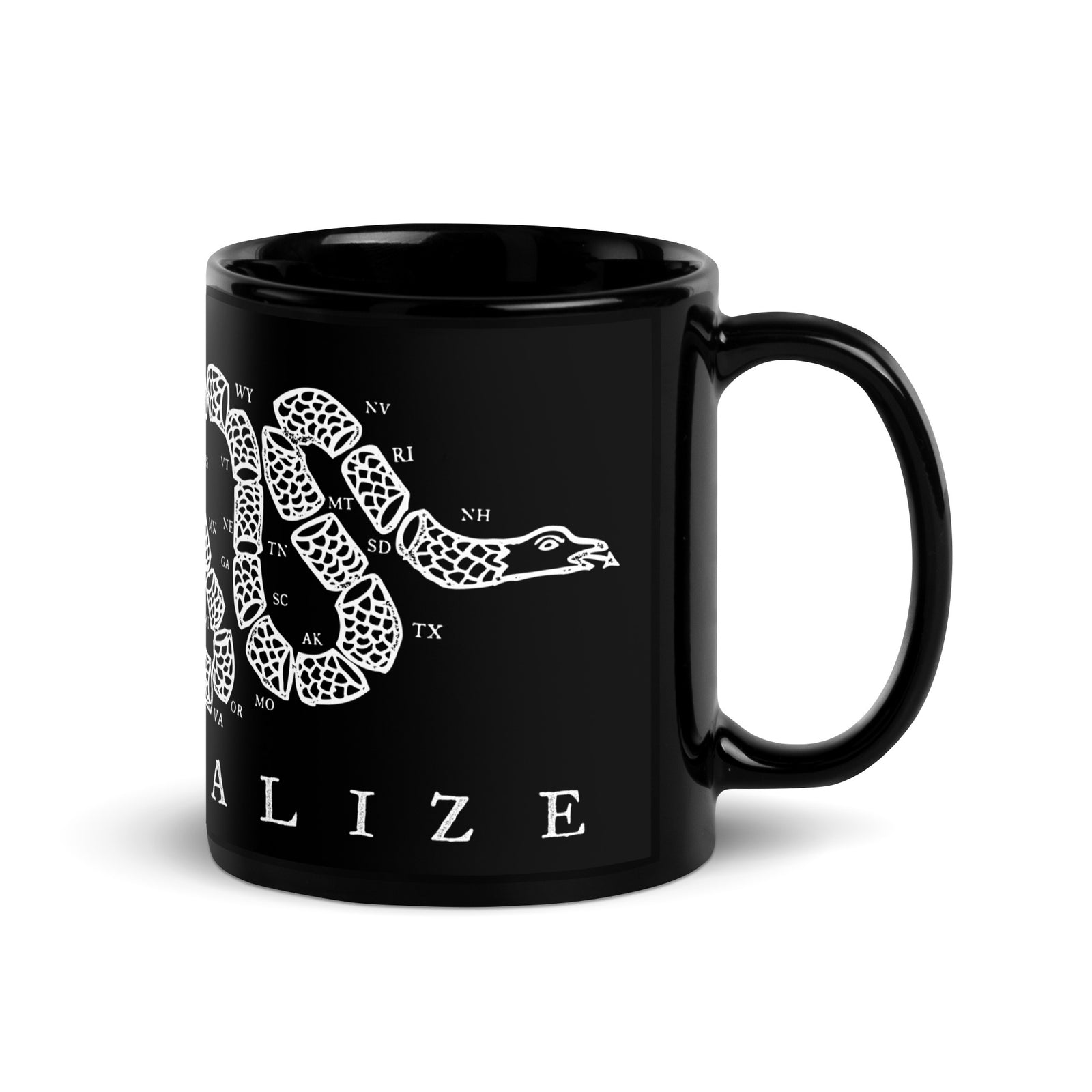 Decentralize Snake Mug