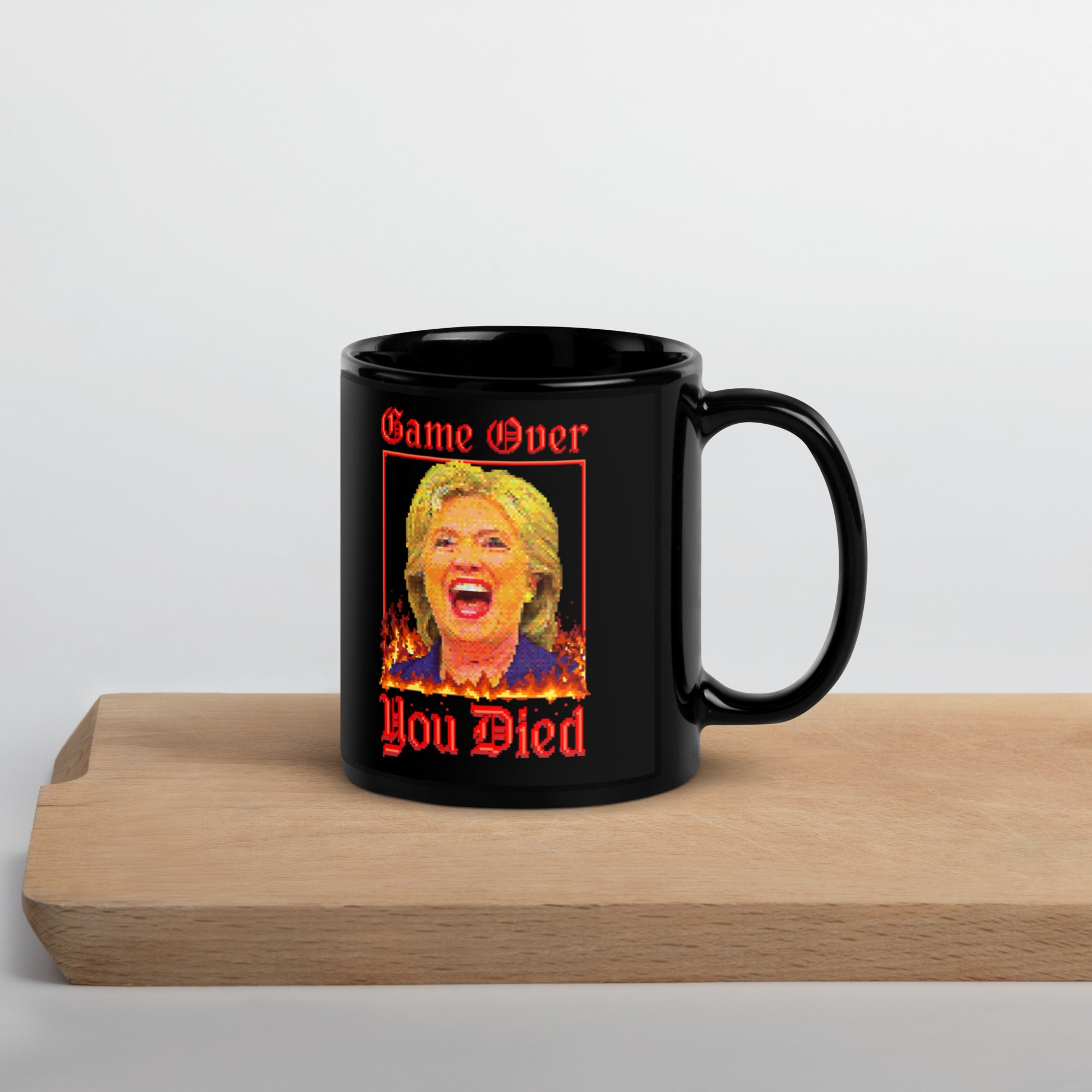 Game Over You Died Hillary Mug