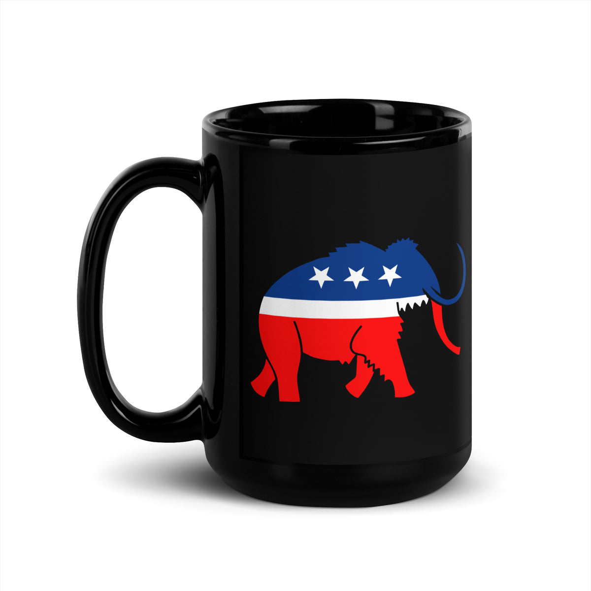 Paleo Mammoth Independent Black Coffee Mug