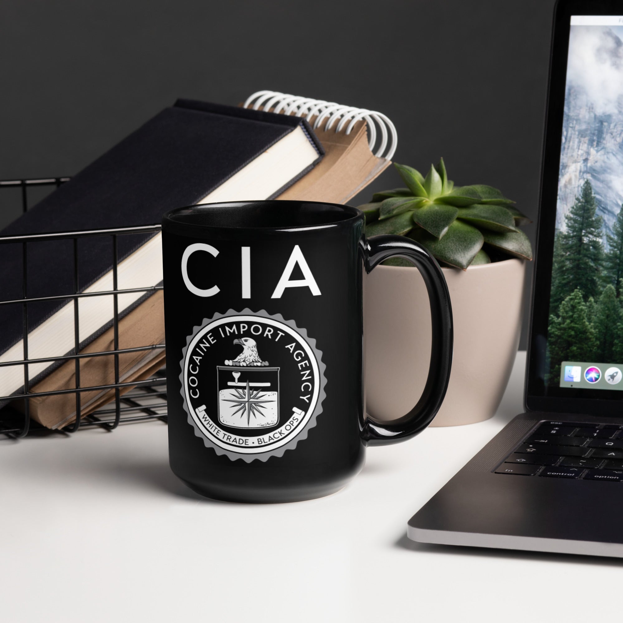The CIA: Cocaine Import Agency Mug