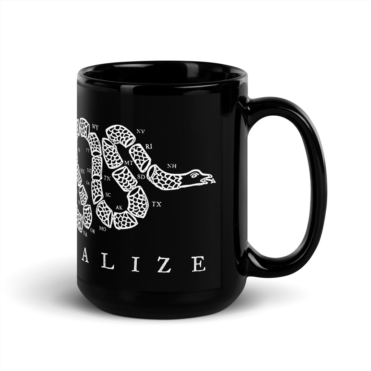 Decentralize Snake Mug