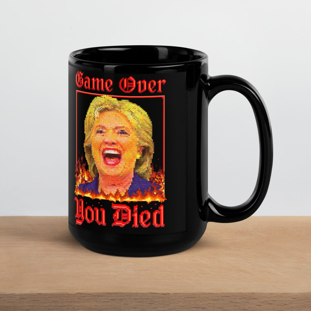 Game Over You Died Hillary Mug