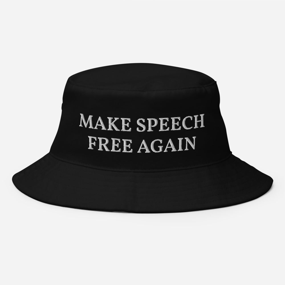 Make Speech Free Again Bucket Hat