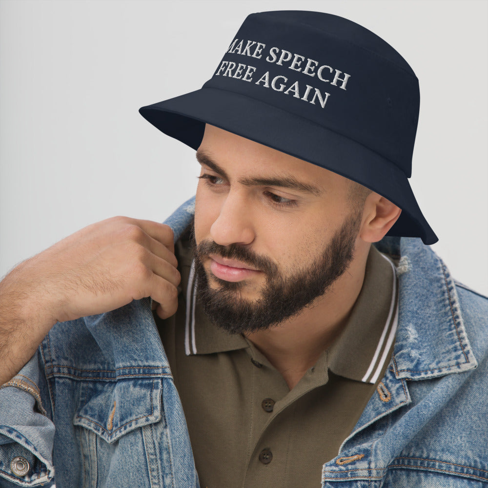 Make Speech Free Again Bucket Hat