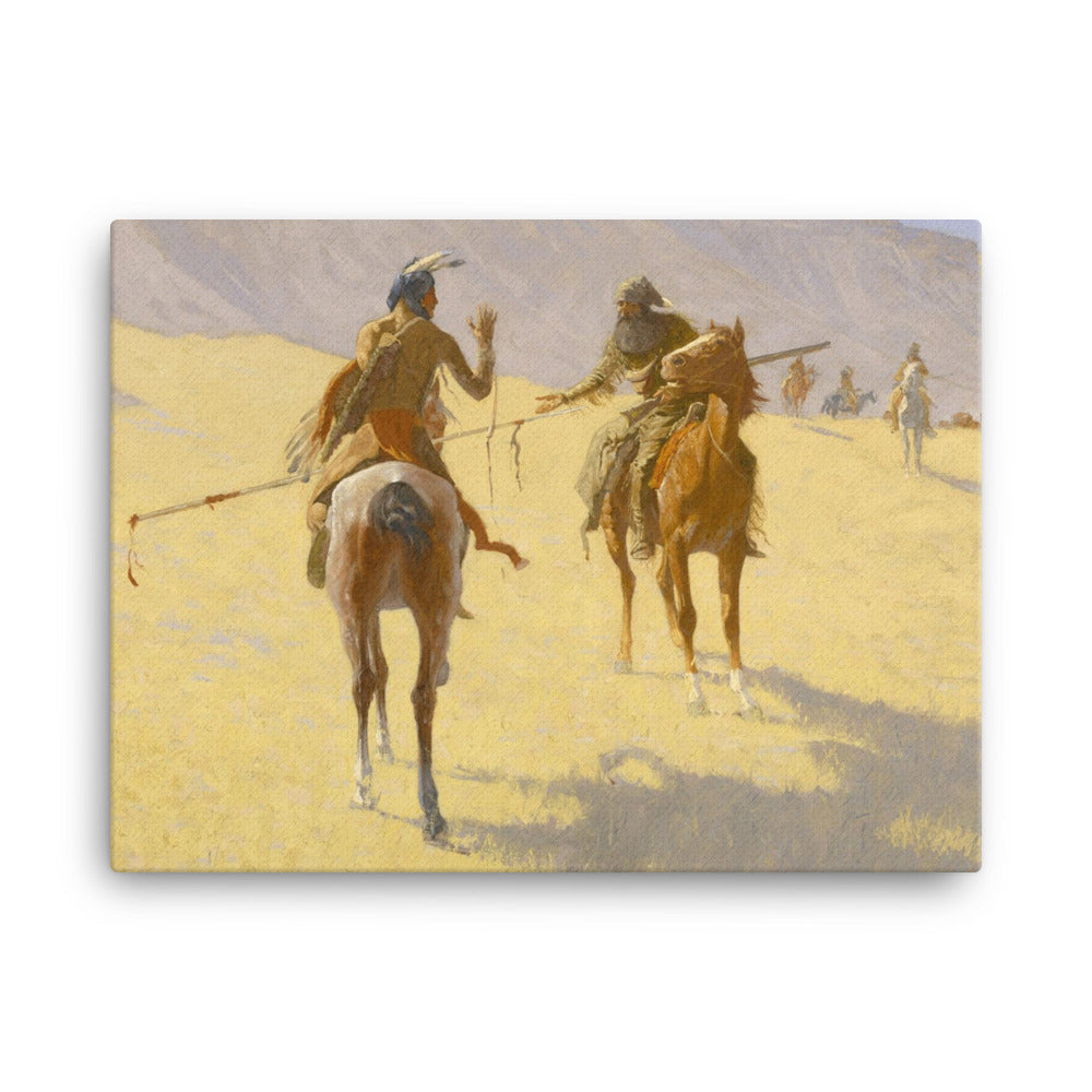 The Parley Fredric Remington Canvas