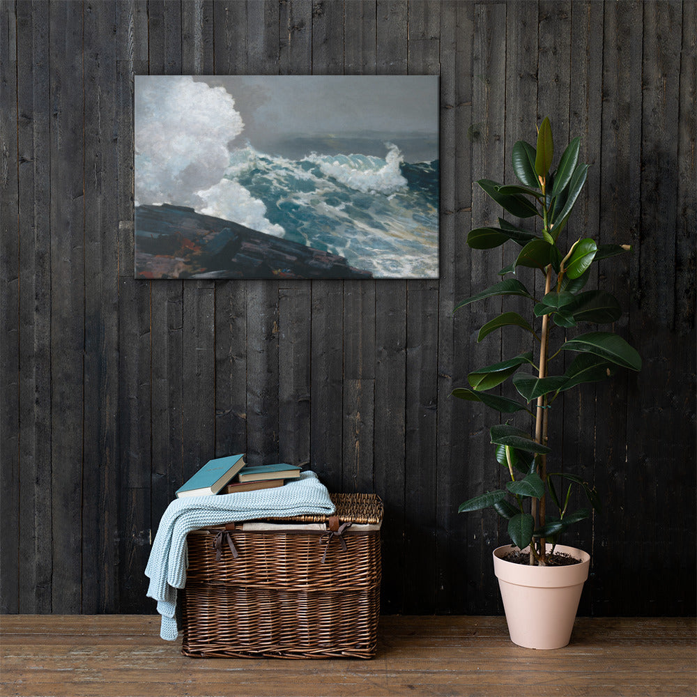 Northeaster Stretched on Gallery Canvas