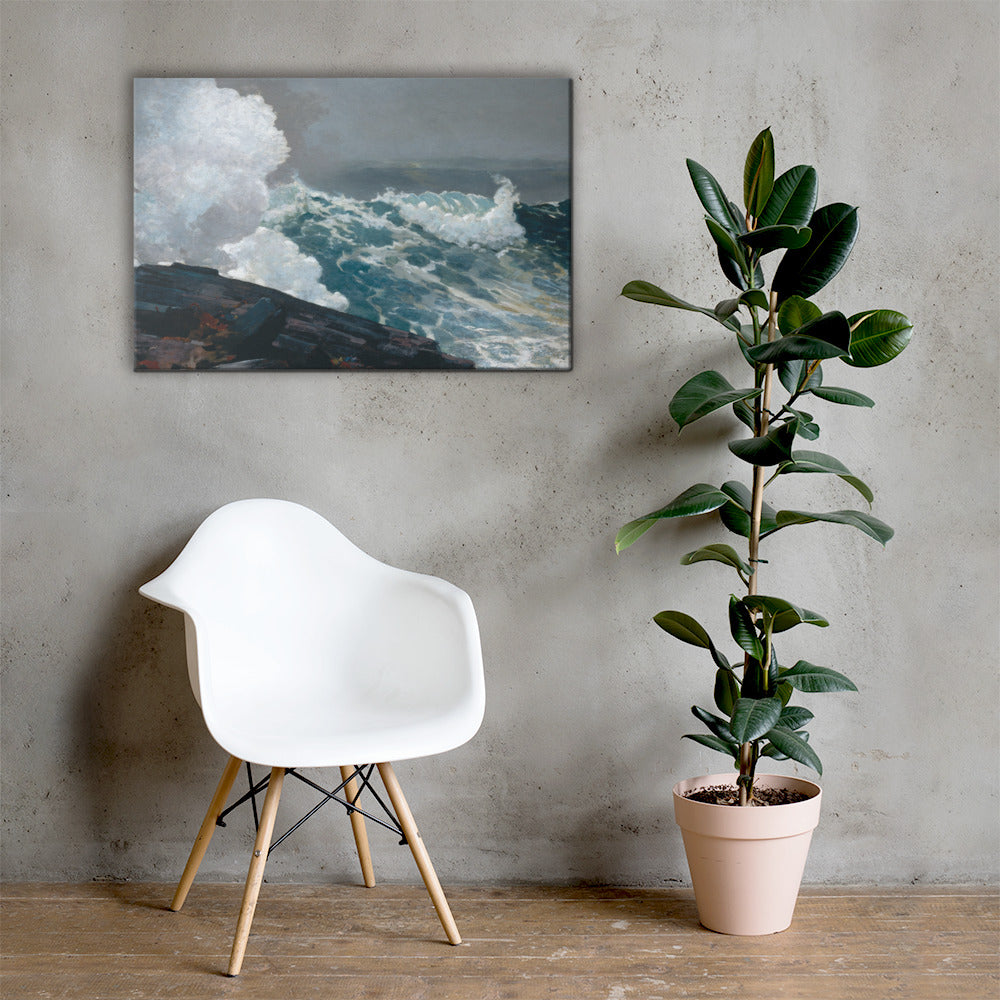 Northeaster Stretched on Gallery Canvas