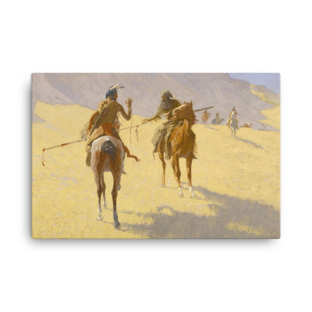 The Parley Fredric Remington Canvas