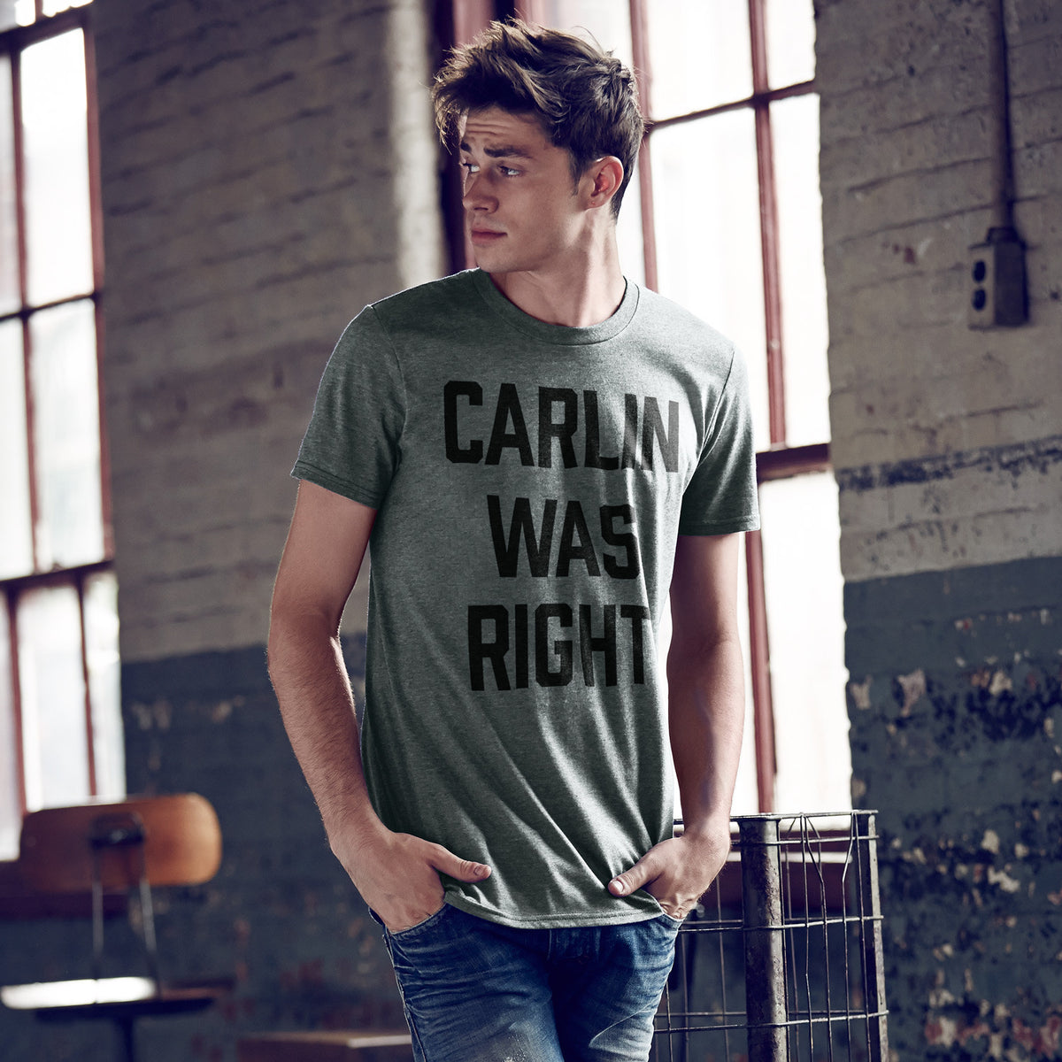 Carlin Was Right Tee