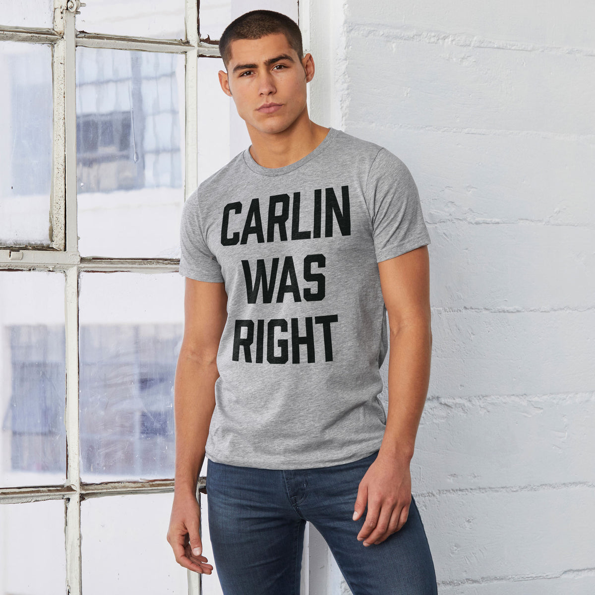Carlin Was Right Tee
