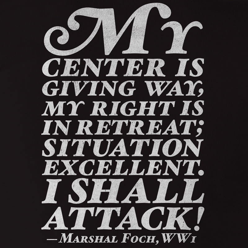 My Center Is Giving Way - Attack! T-Shirt