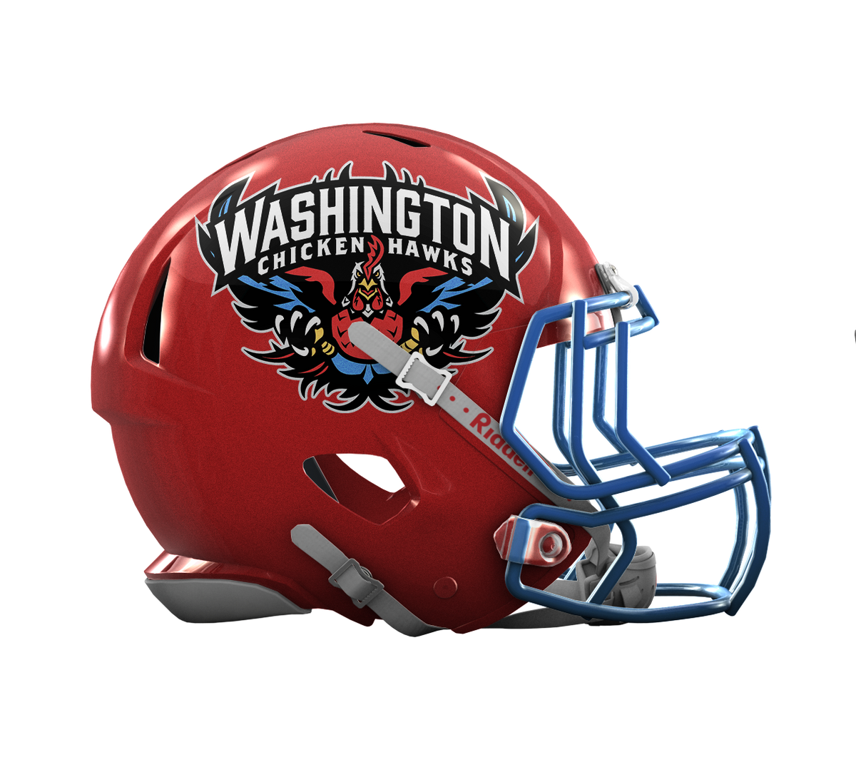 Washington Chickenhawks Logo Graphic Tee
