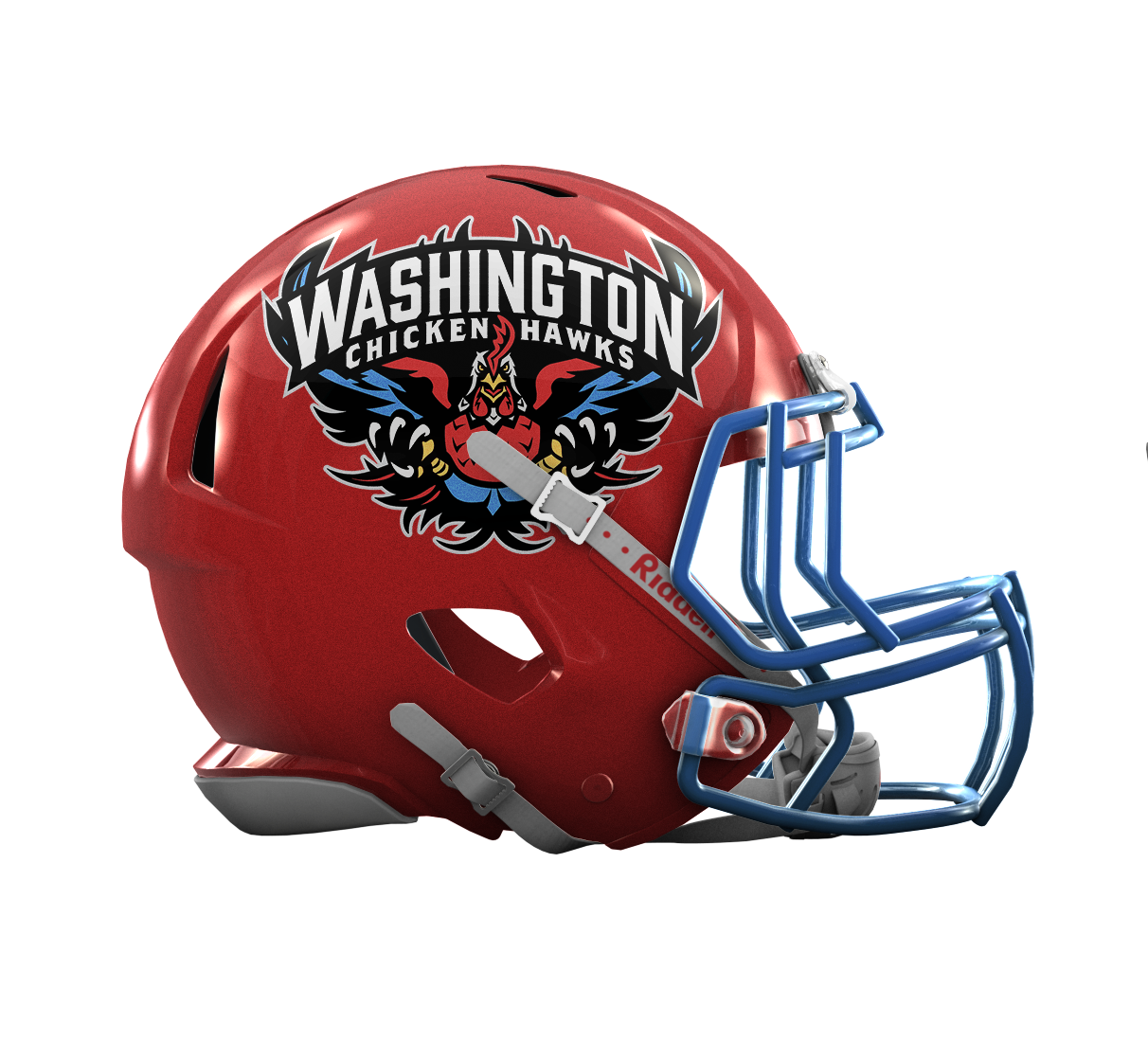 Washington Chickenhawks Logo Graphic Tee