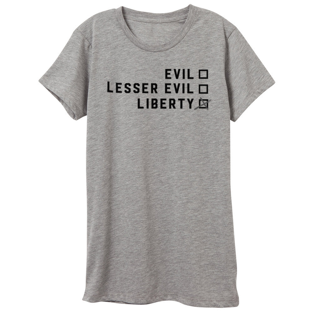 Choose Liberty Relaxed Ladies T-Shirt