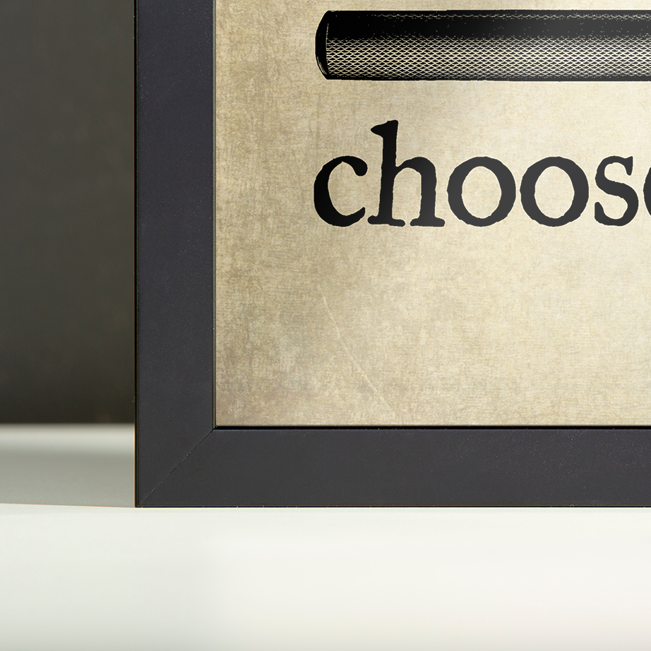 Choose Your Weapon Giclée Print