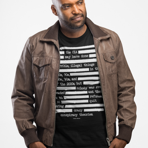 CIA Redacted Conspiracy Theories Short-Sleeve Unisex T-Shirt