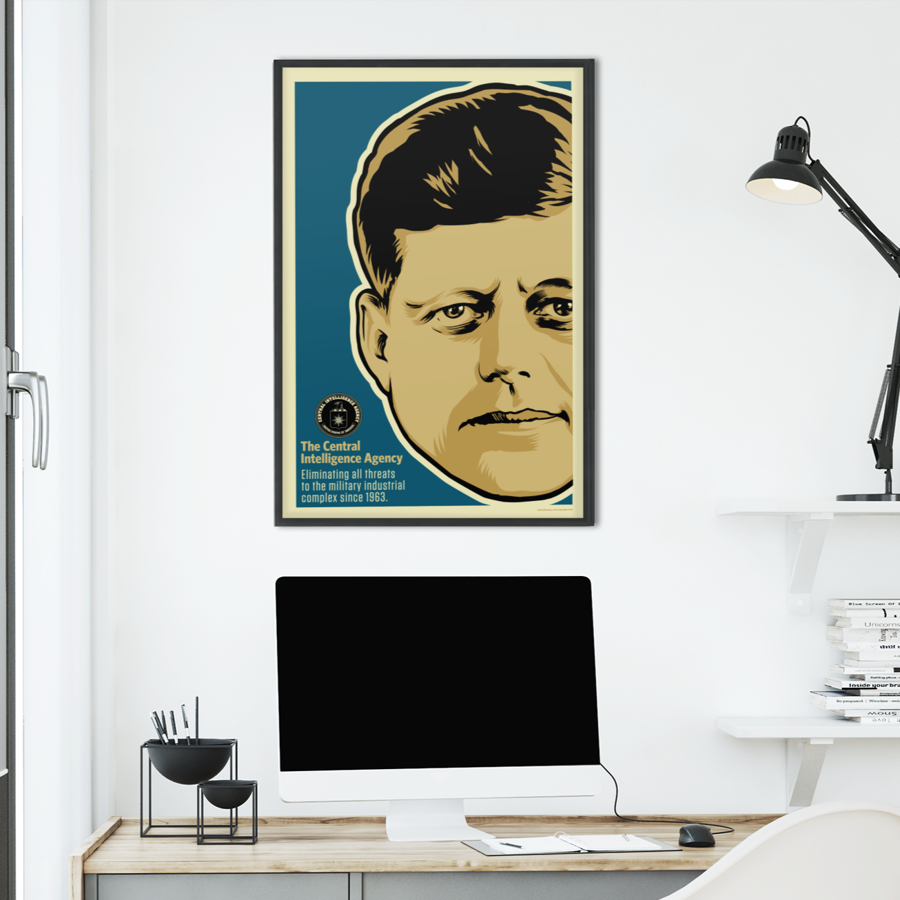 The Central Intelligence Agency Military Industrial Complex Giclée Art Print