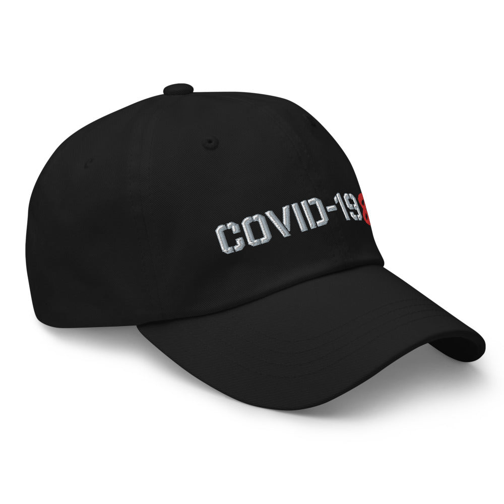 COVID-1984 Unstructured Twill Dad hat