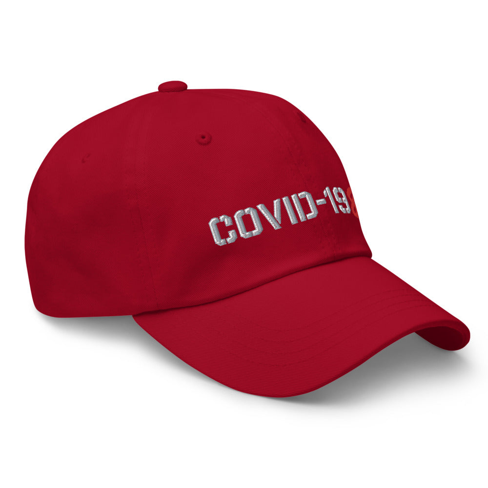 COVID-1984 Unstructured Twill Dad hat
