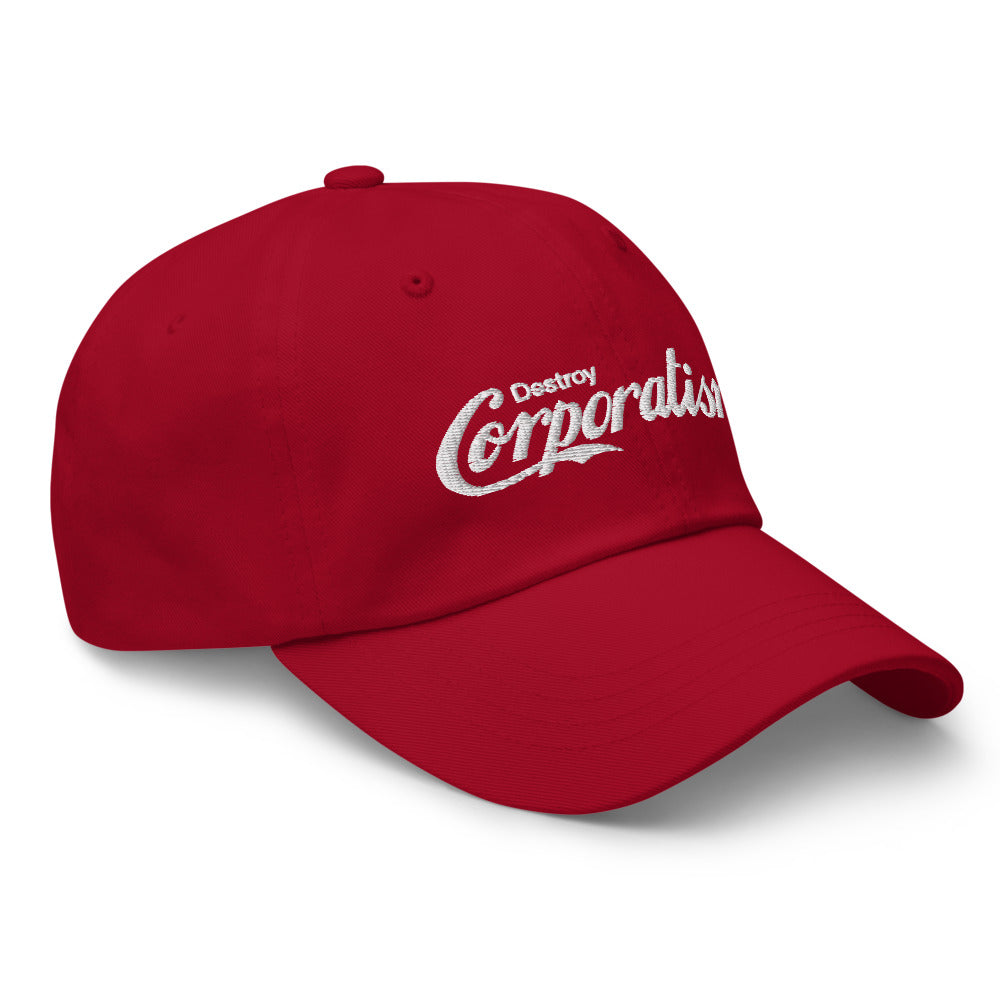 Destroy Corporatism Dad Hat
