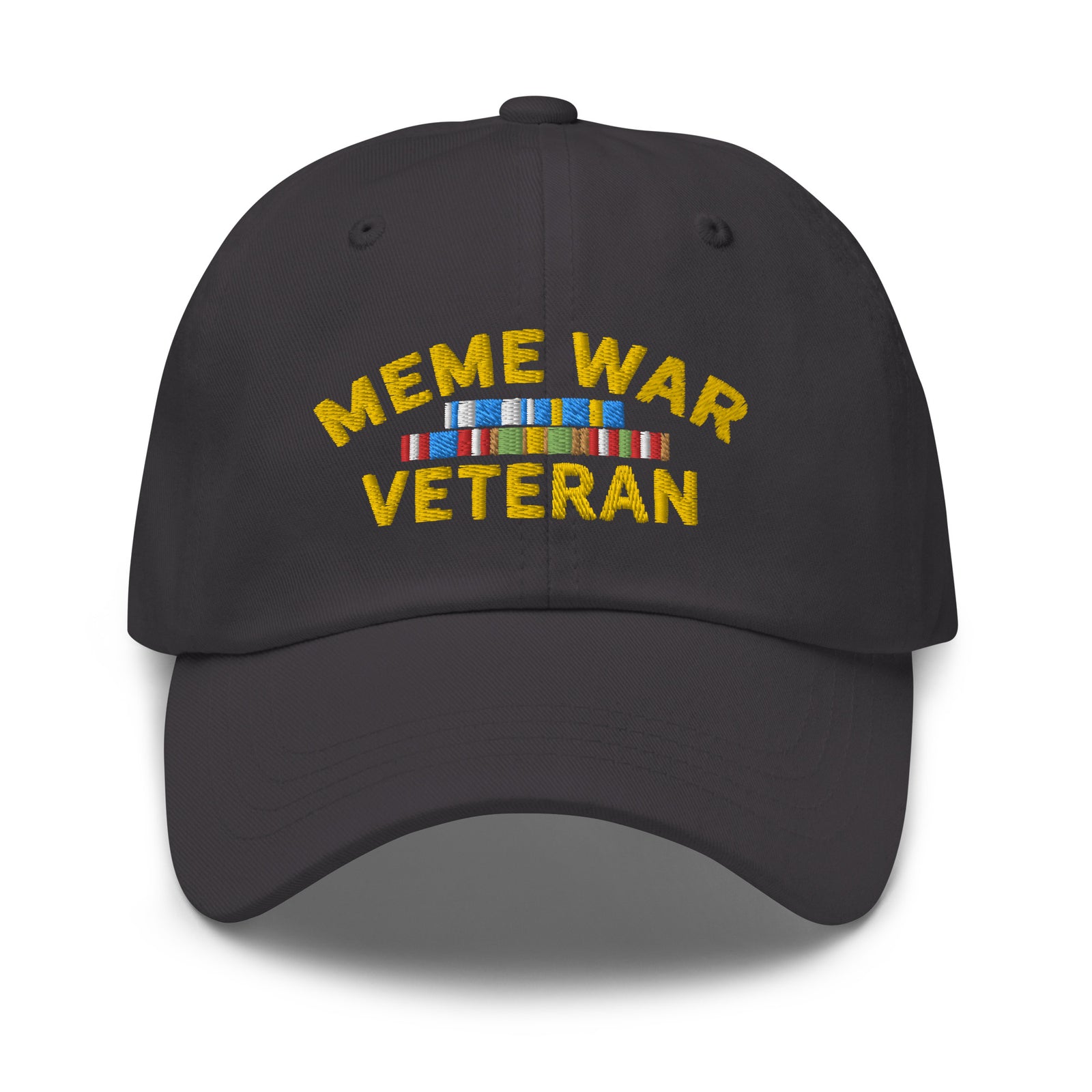 Meme War Veteran Chino Cotton Twill Dad hat