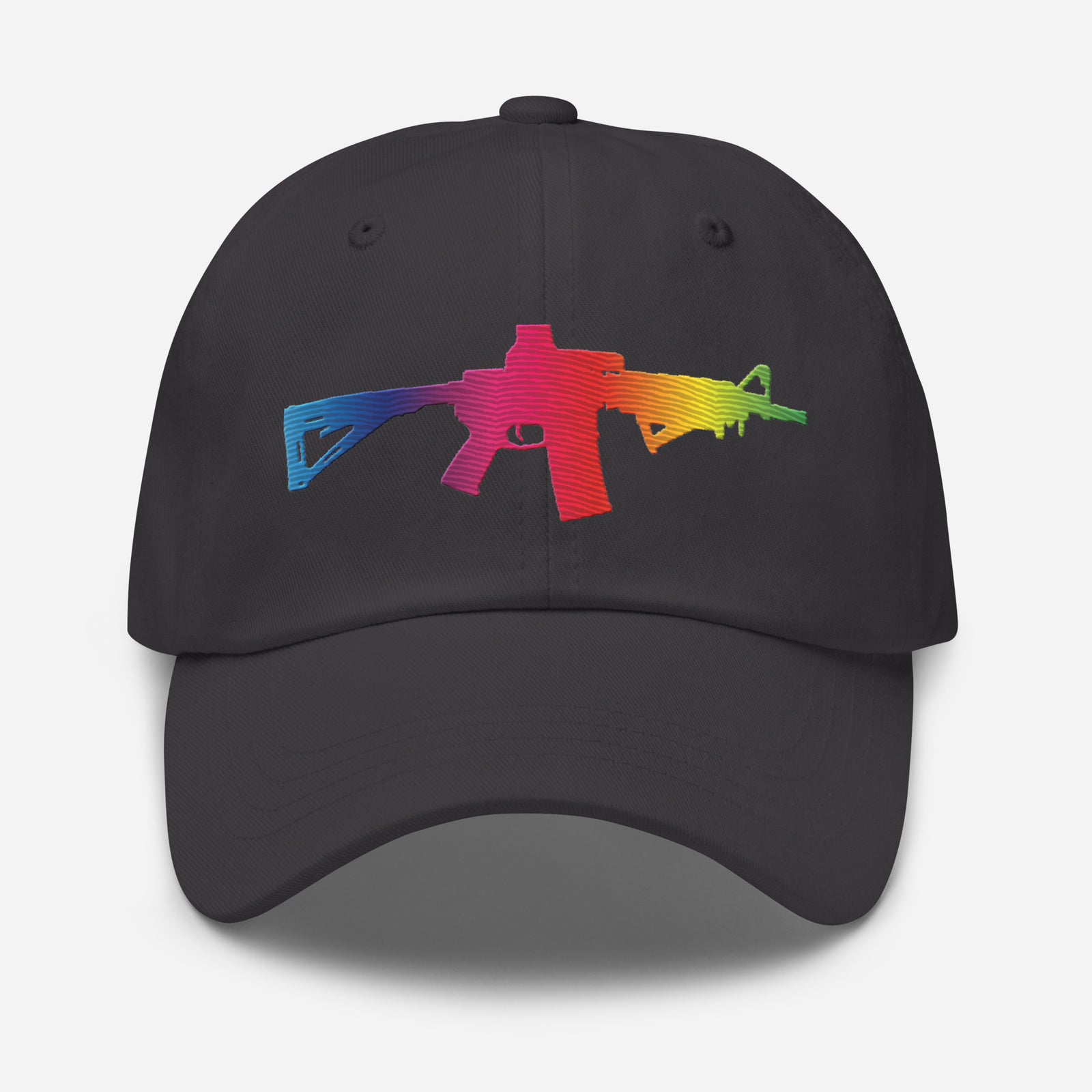 Rainbow Carbine Embroidered Dad hat