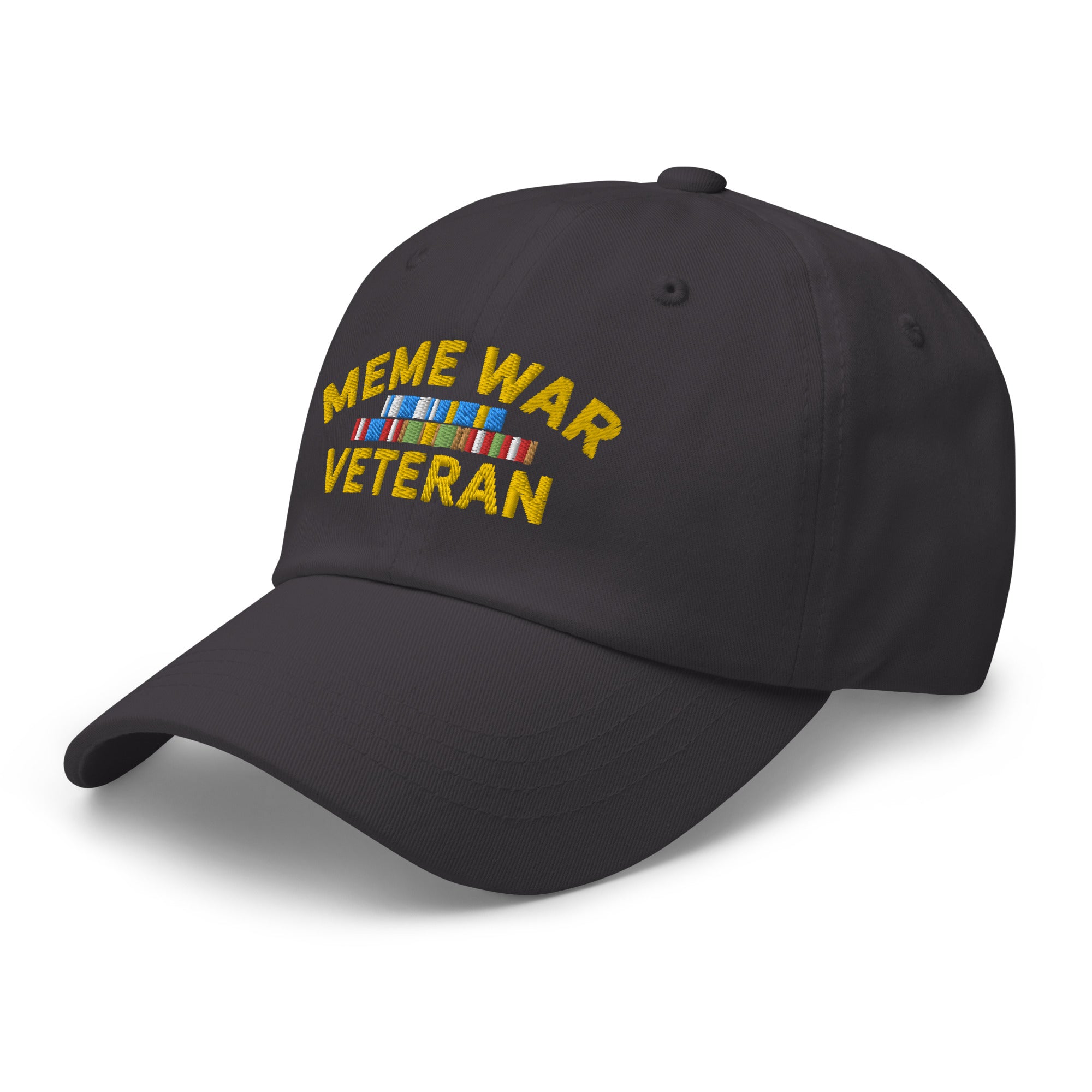 Meme War Veteran Chino Cotton Twill Dad hat