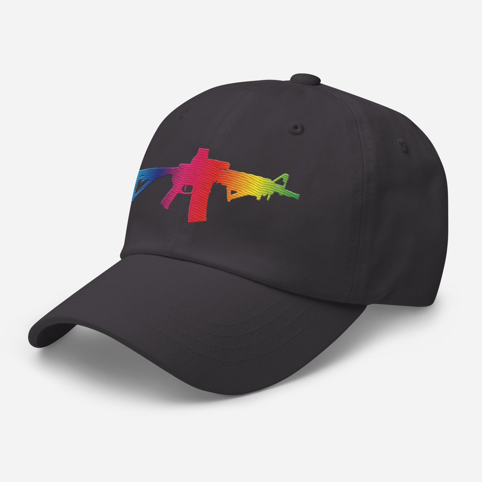 Rainbow Carbine Embroidered Dad hat