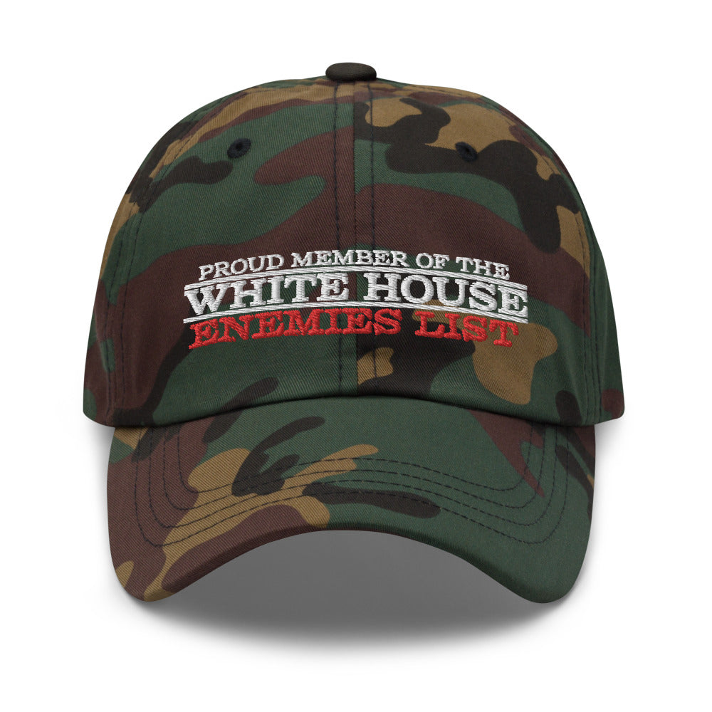White House Enemies List Dad hat