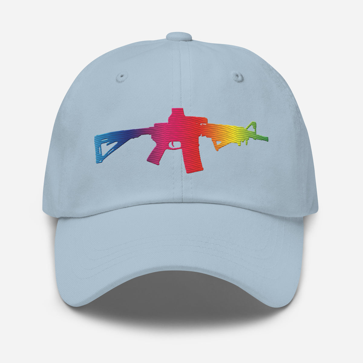 Rainbow Carbine Embroidered Dad hat