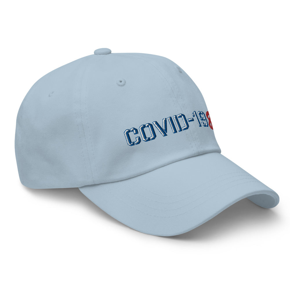 COVID-1984 Unstructured Twill Dad hat