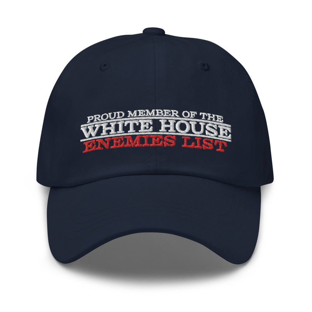 White House Enemies List Dad hat