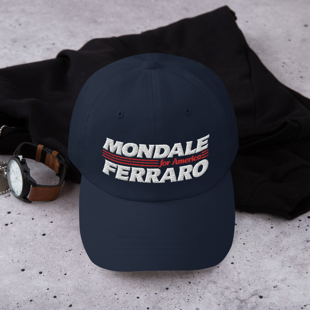 Mondale Ferraro 1984 Reproduction Campaign Dad Hat