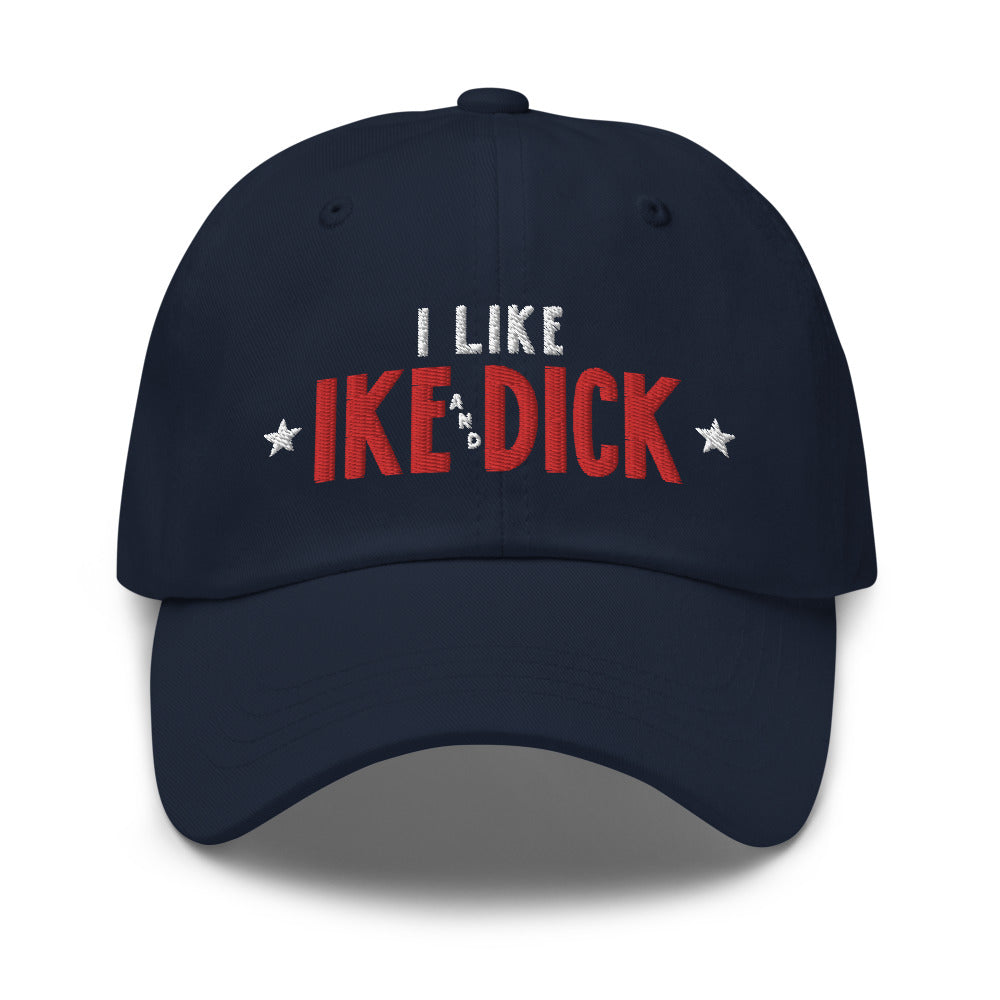 I Like Ike and Dick Dad Eisenhower 1952 Reproduction Hat