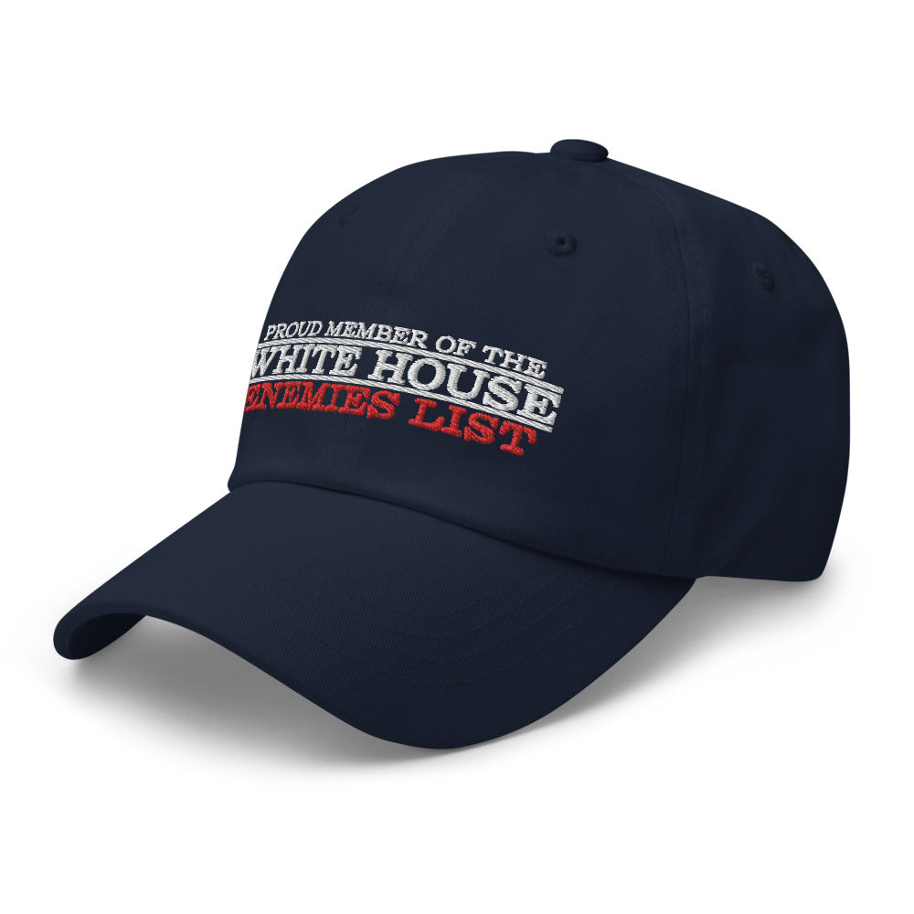 White House Enemies List Dad hat