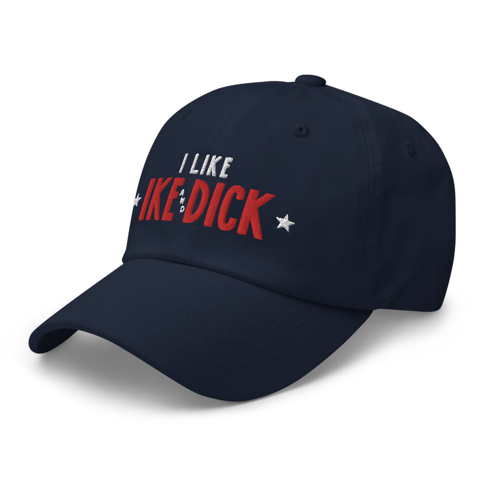 I Like Ike and Dick Dad Eisenhower 1952 Reproduction Hat