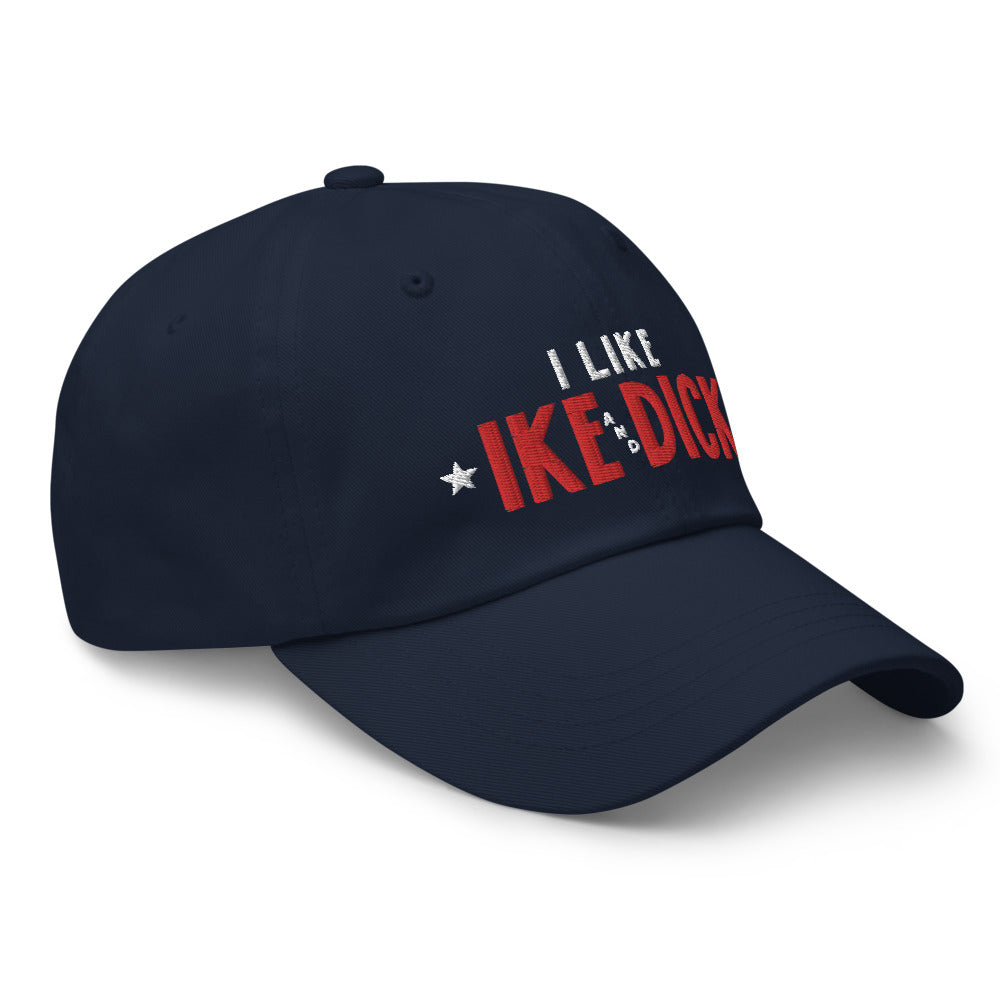 I Like Ike and Dick Dad Eisenhower 1952 Reproduction Hat