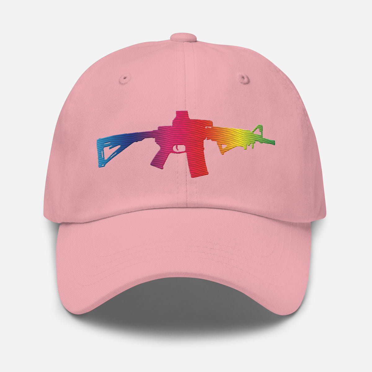 Rainbow Carbine Embroidered Dad hat