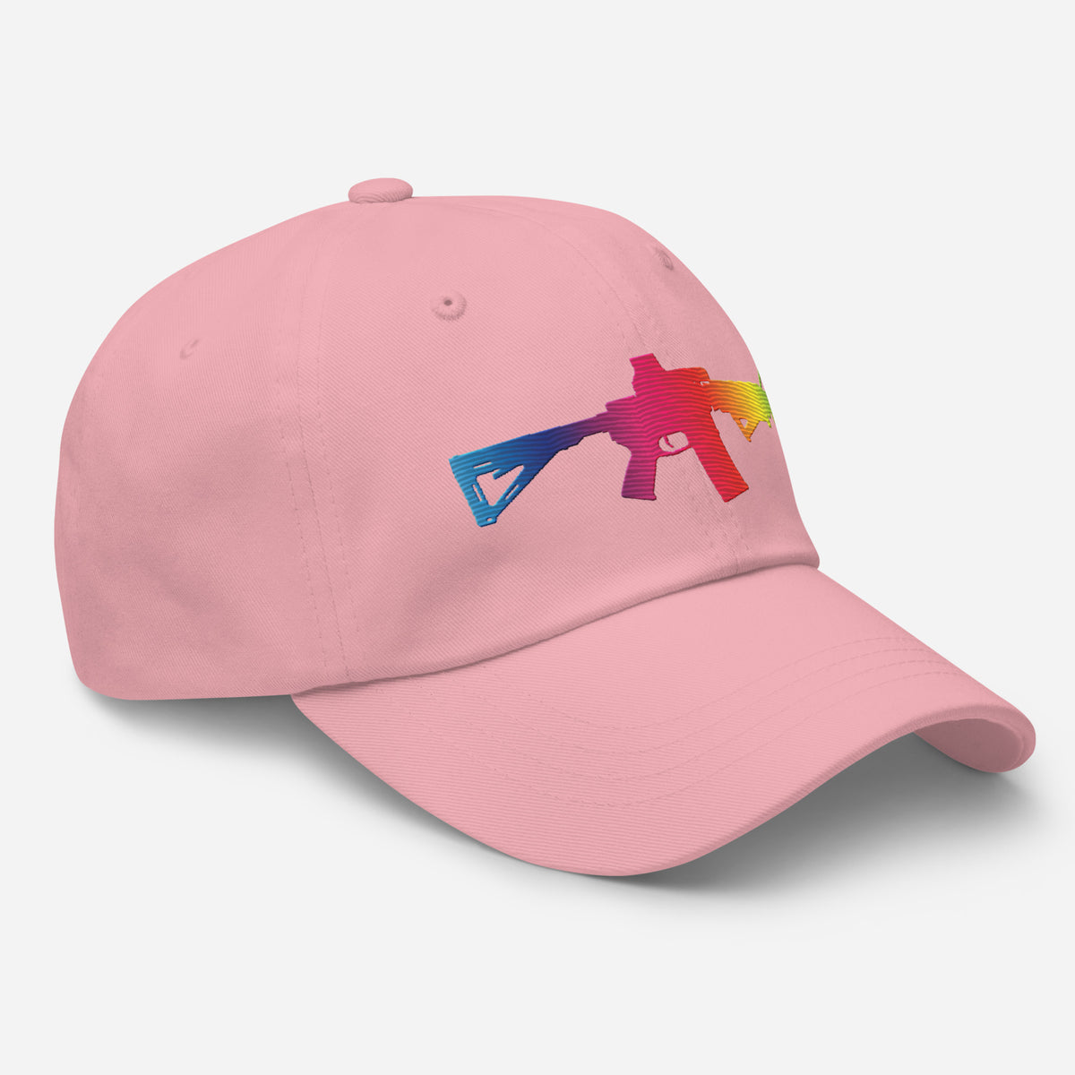 Rainbow Carbine Embroidered Dad hat