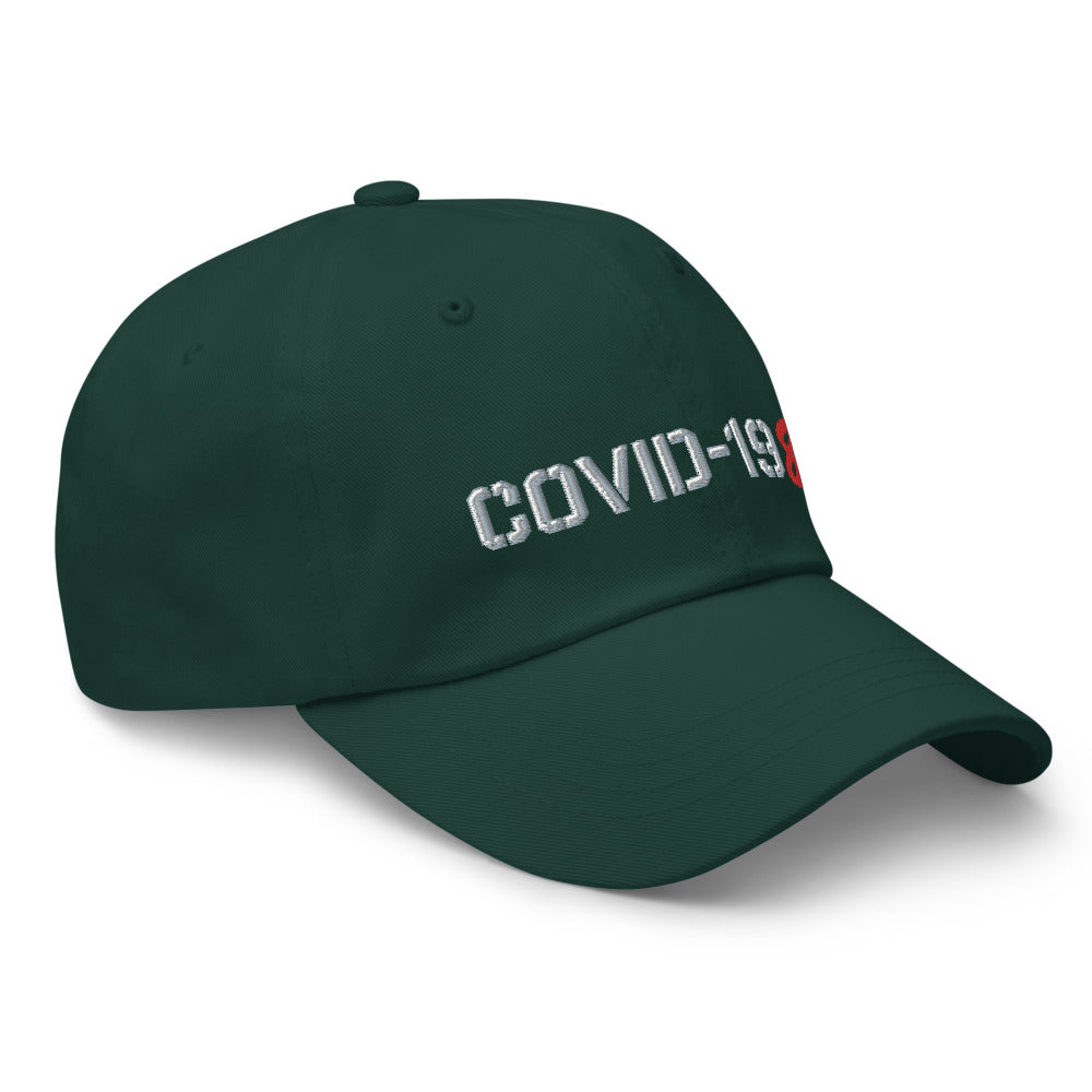 COVID-1984 Unstructured Twill Dad hat