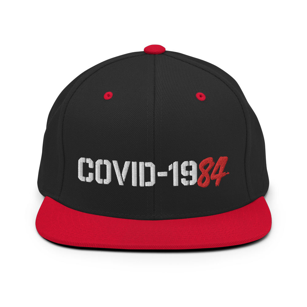 COVID-1984 Snapback Hat