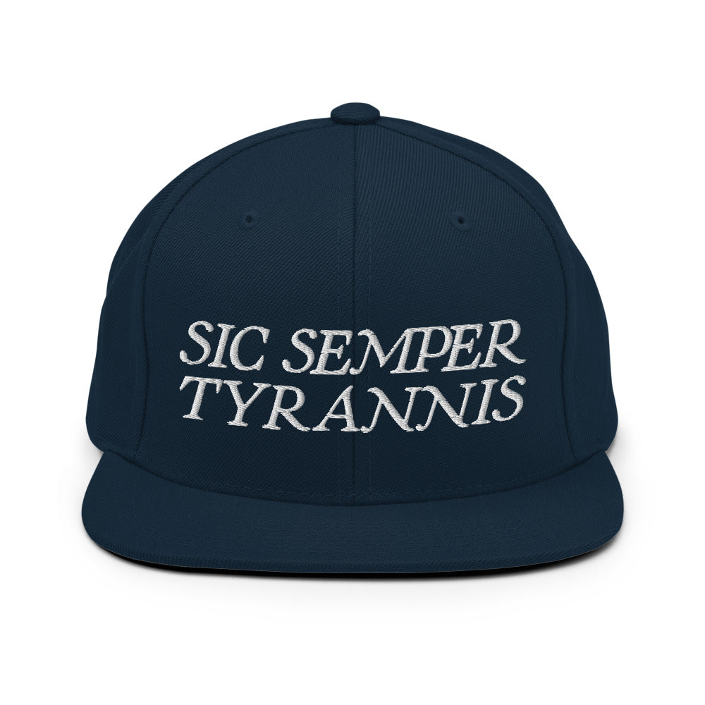 Sic Semper Tyrannis Snapback Hat